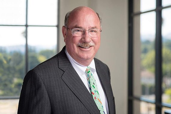 Indoor portrait of Neil Hennessy of Hennessy Funds