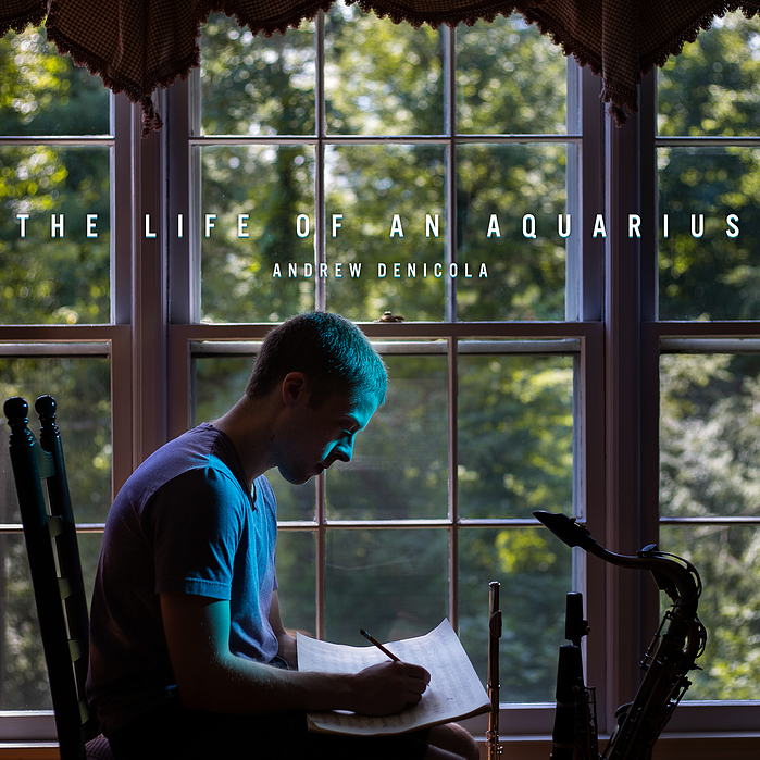 "The Life of An Aquarius" Front Album Cover, 2018.