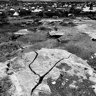 Tanzania, Kitumba, landscape, rocks, bnw, black and white photography