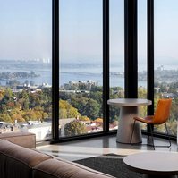The M Seattle photographed by Andrew Bramasco. Architectural photography, architecture, photographer. skyrise

Penthouse