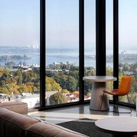 The M Seattle photographed by Andrew Bramasco. Architectural photography, architecture, photographer. skyrise

Penthouse