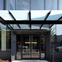 The M Seattle photographed by Andrew Bramasco. Architectural photography, architecture, photographer. skyrise
