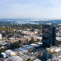 The M Seattle photographed by Andrew Bramasco. Architectural photography, architecture, photographer. skyrise