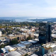 The M Seattle photographed by Andrew Bramasco. Architectural photography, architecture, photographer. skyrise