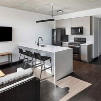 The M Seattle photographed by Andrew Bramasco. Architectural photography, architecture, photographer. skyrise

apartment