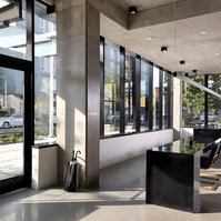 The M Seattle photographed by Andrew Bramasco. Architectural photography, architecture, photographer. skyrise
