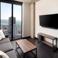 The M Seattle photographed by Andrew Bramasco. Architectural photography, architecture, photographer. skyrise

apartment