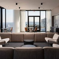 The M Seattle photographed by Andrew Bramasco. Architectural photography, architecture, photographer. skyrise

Penthouse