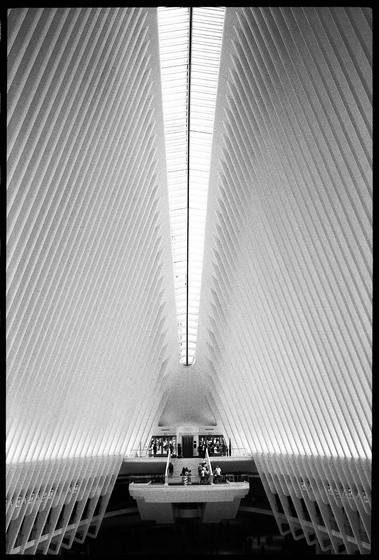 NYC, 911 memorial, kodak Tri-X 400, Leica M6, World Trade Center Oculus