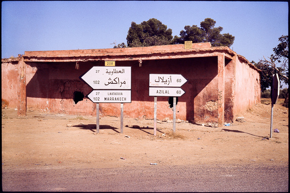 Morocco, marrakech, nike, scooter, Leica M6, expired film