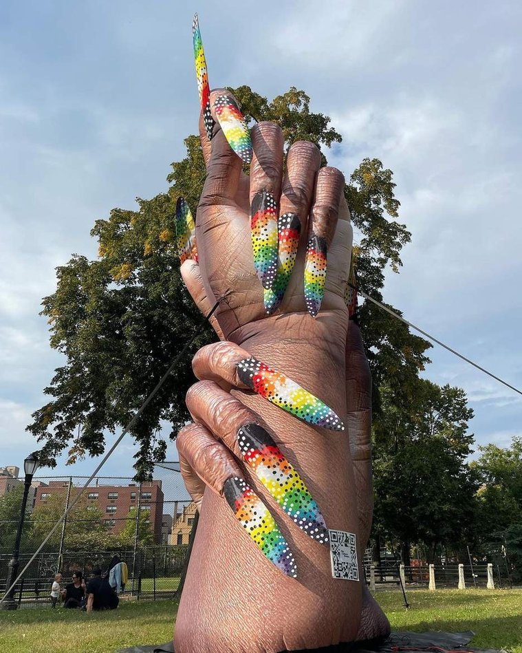 The Full Set In Von King Park, Brooklyn NY Fall 2021