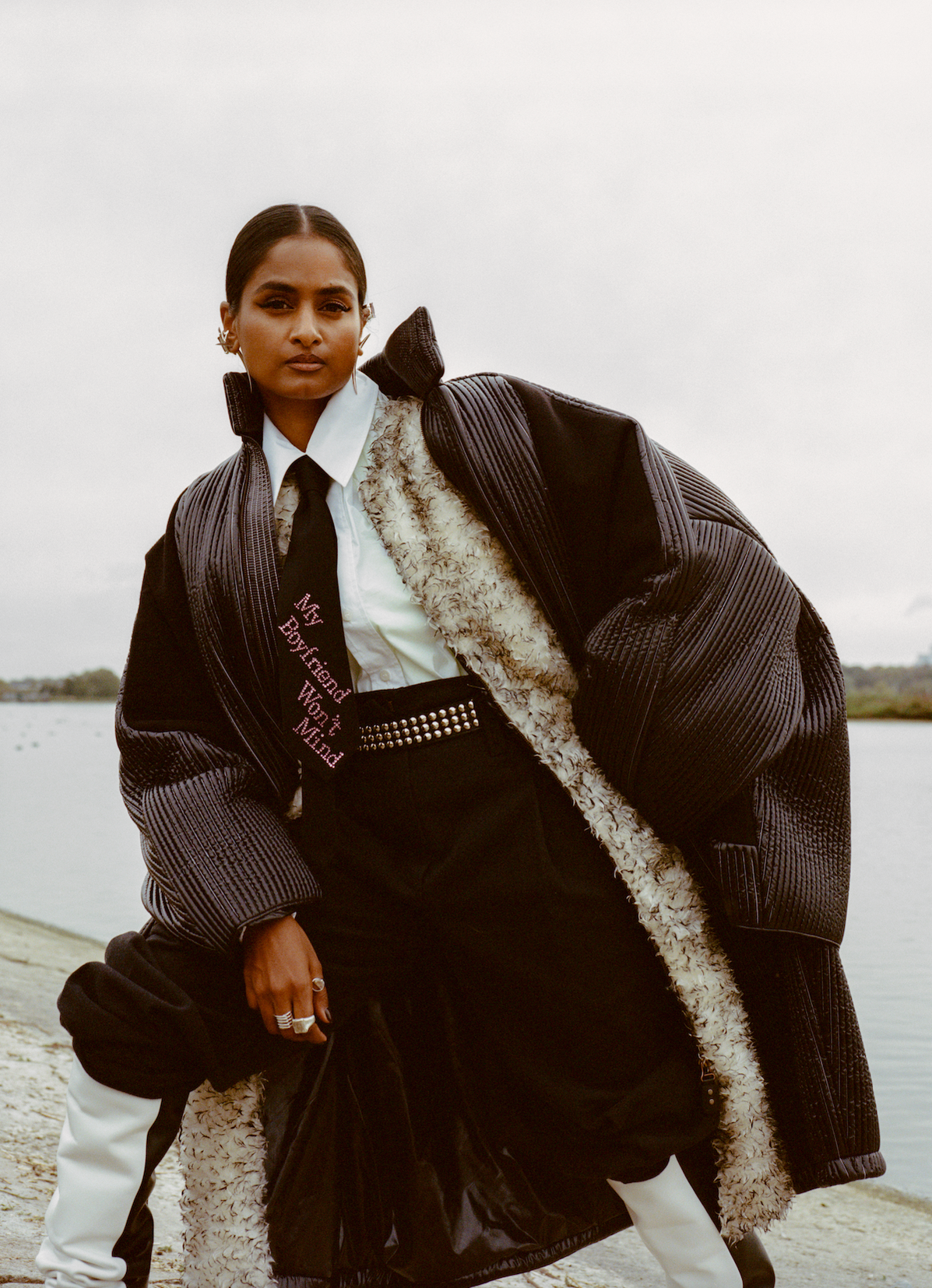 Jameela Elfaki photographer Priya Ragu - Wonderland Winter Issue 23