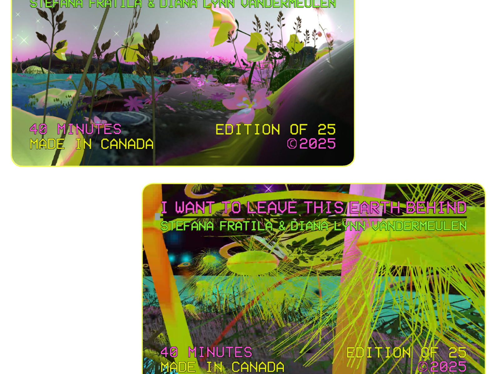 Vhs Tracking Sticker VHS sticker set - Diana Lynn VanderMeulen