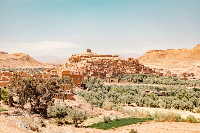 maroc désert village