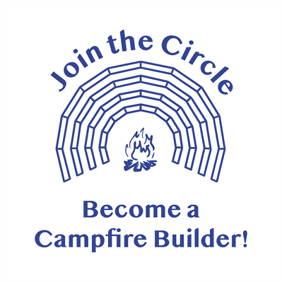 Join the Circle- logo for SLMC's Campfire Builders fundraising campaign