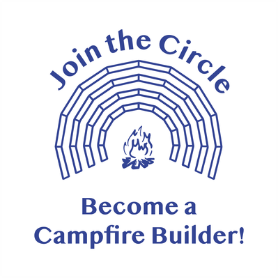 Join the Circle- logo for SLMC's Campfire Builders fundraising campaign