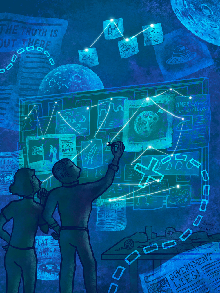 Space Fascinations - Conspiracy Theorists: An exploration of the different ways people tend to become fascinated or obsessed with outer space.