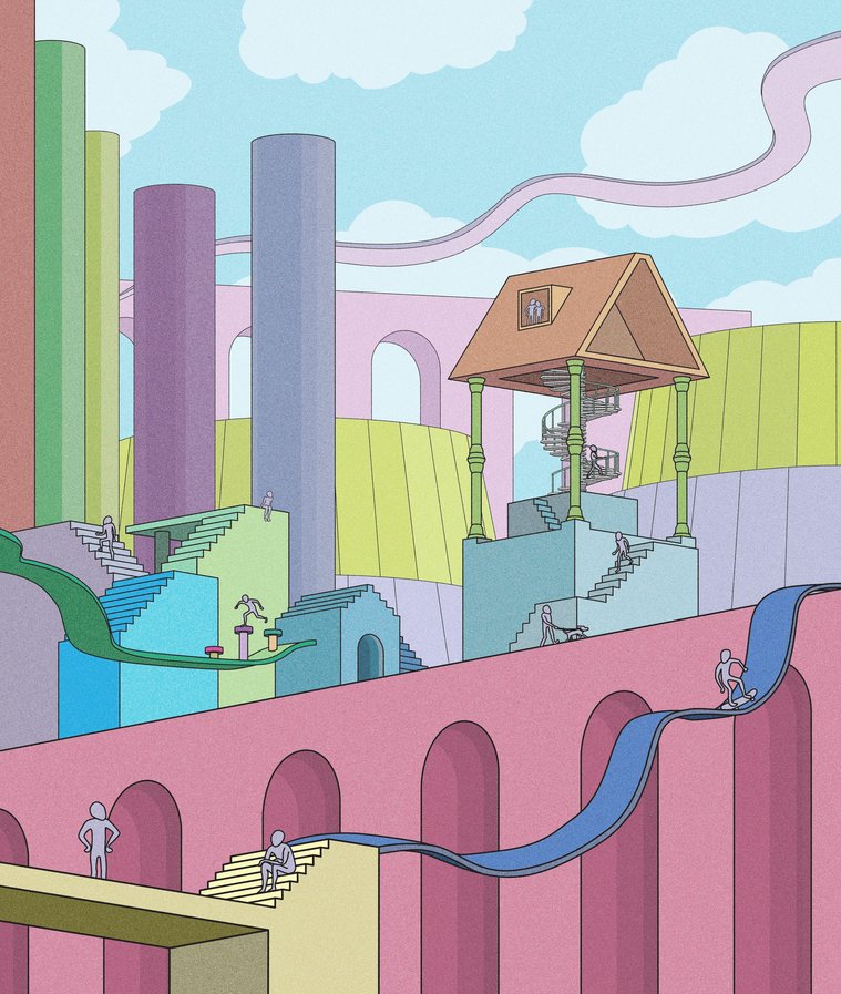 Exploring the limits: A fantastical escape. 
