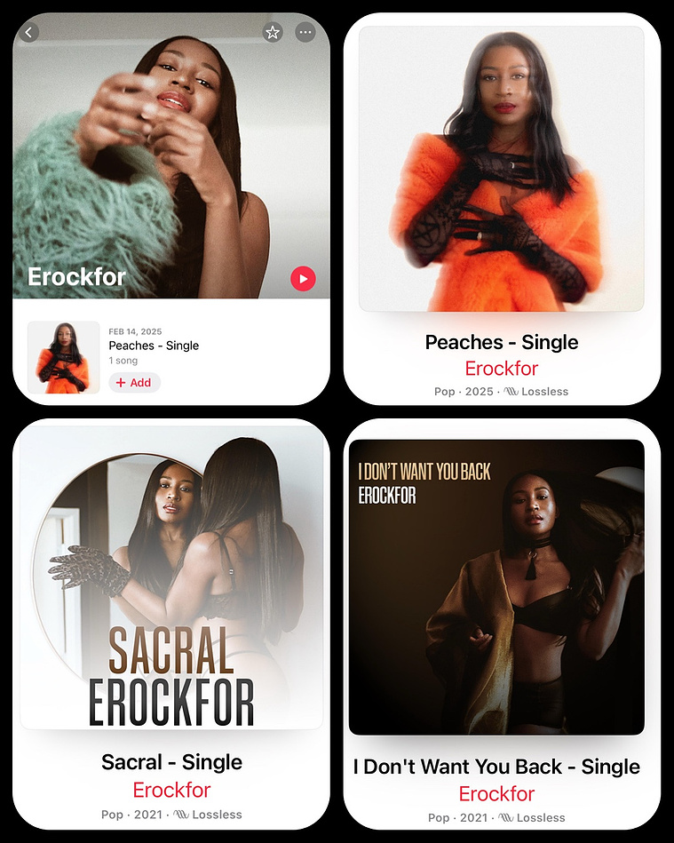 Montreal Photography Candice Pantin Personal Branding Singer Erockfor Magda Ayuk Album Covers