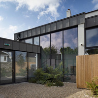 Natural spaces at the Yoga Yard designed by Mike Haslam and Halsam and Co. Architects