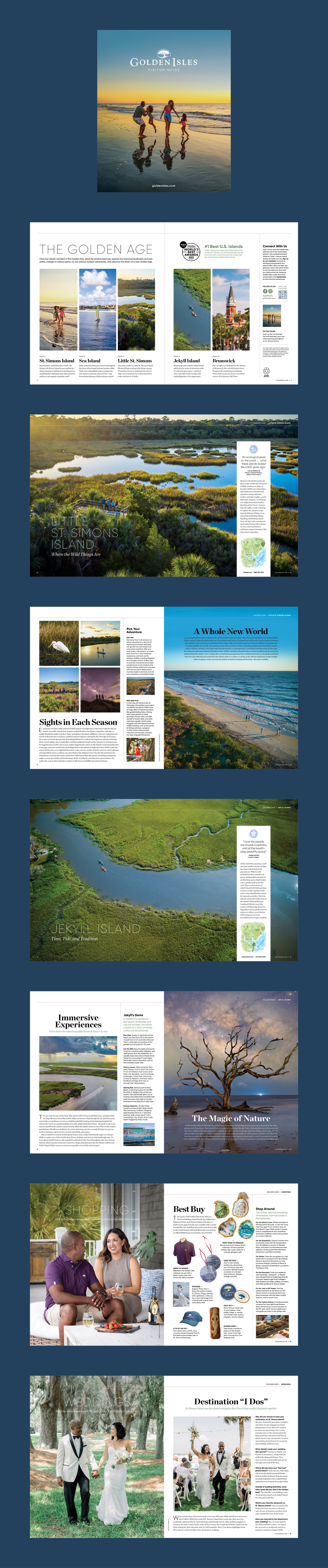 Carson Shadwell Design Designer Art Director Golden Isles Visitor Guide
