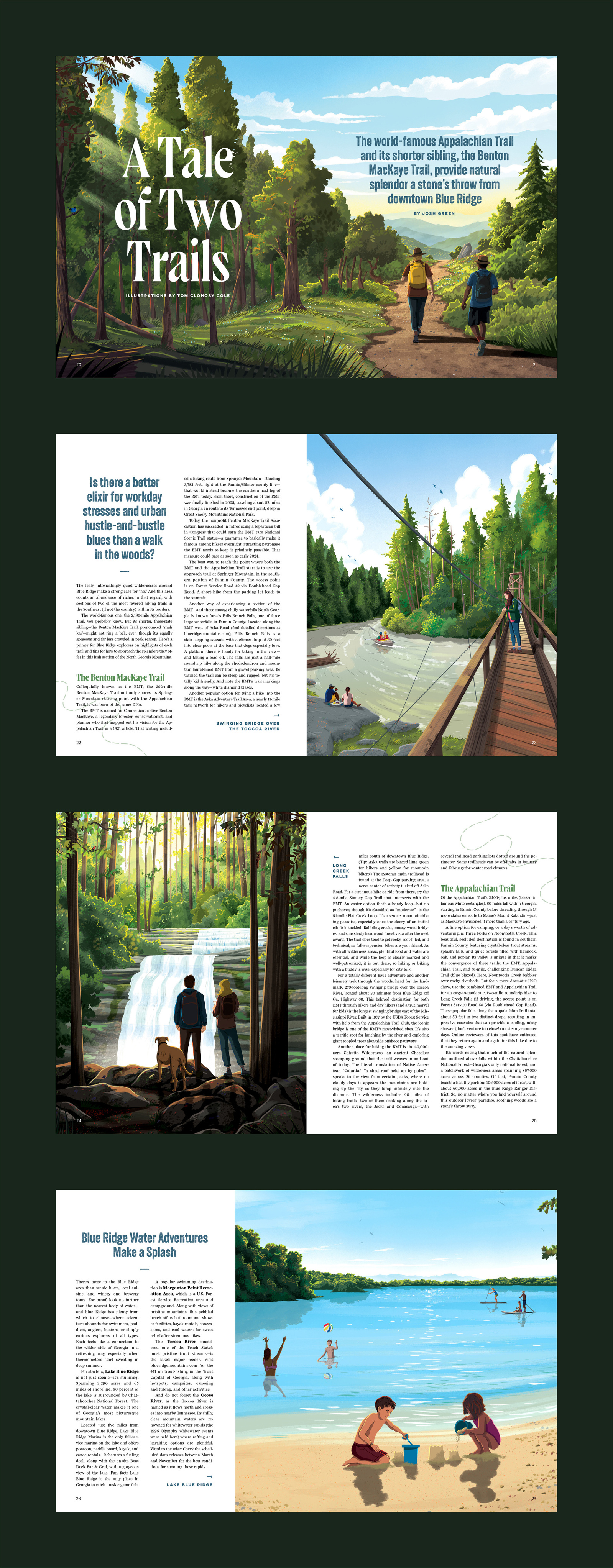 Carson Shadwell Design Designer Art Director Blue Ridge Visitor Guide