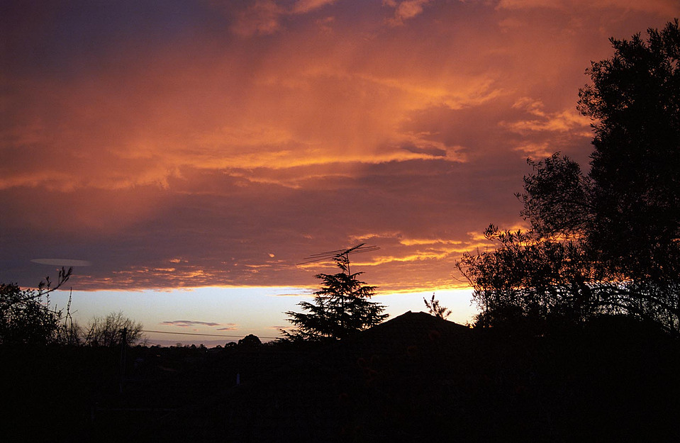 Sunset, 2020, Nikon F100, Nikkor AF 28-70mm f/3.5-4.5D, Kodak Ektar 100