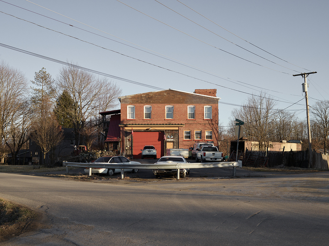 Coal mining company store in Volant, PA.  Reno, NV photographer