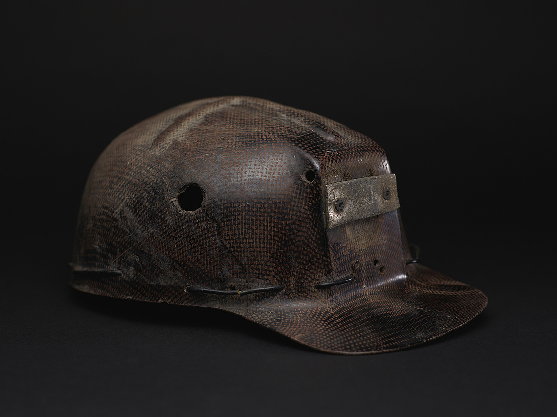 Old coal miner helmet, Reno, NV photographer