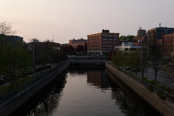 Downtown Bangor, Maine.