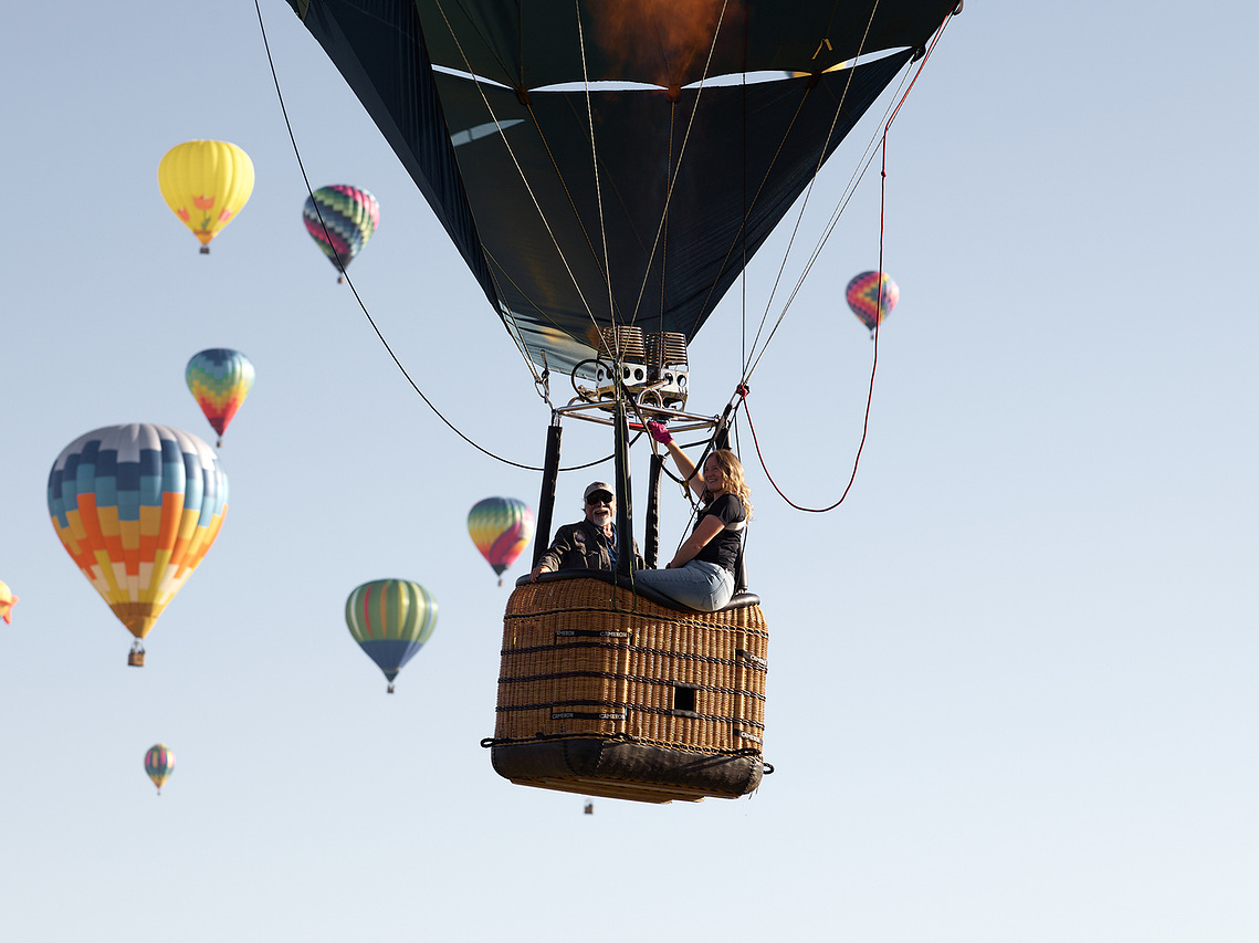 Balloons at the Reno Balloon Race in Reno, NV. Reno, NV photographer