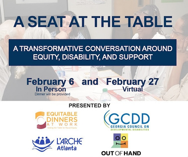 A Seat at the Table - A Transformative Conversation Around Equity, Disability, and Support