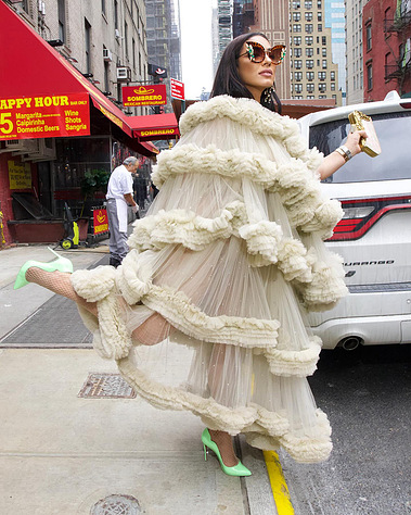 Katherine K. Nunez for NYFW - Styled by Stephani J Style