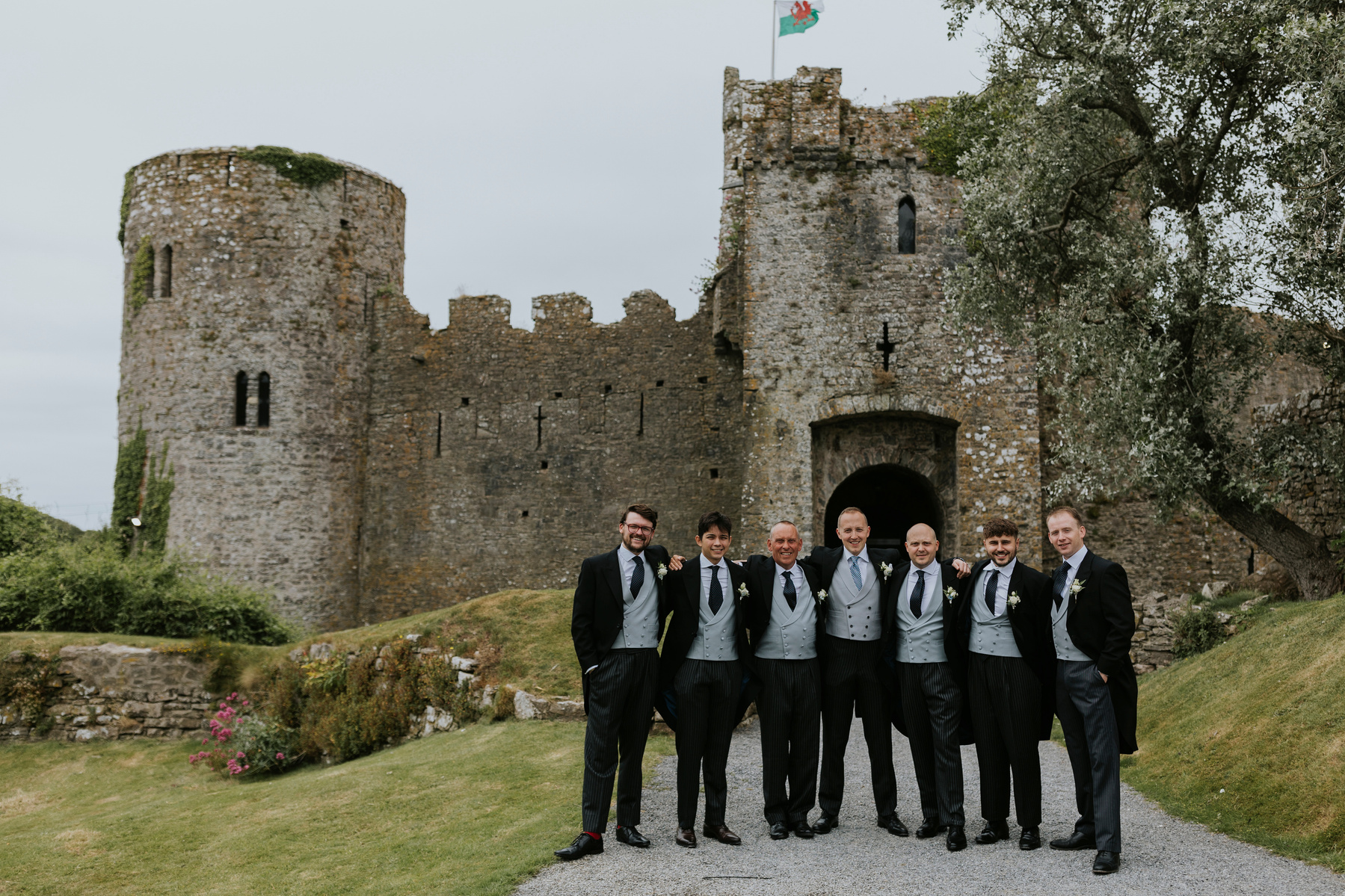 Manorbier Castle Wedding Photography