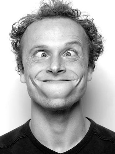 Julien Picard, La gueule, projet portrait, crazy faces, portraits, grimaces, grimace, Joël Bloch
