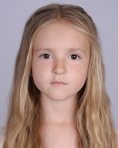 Child UK Passport Photograph