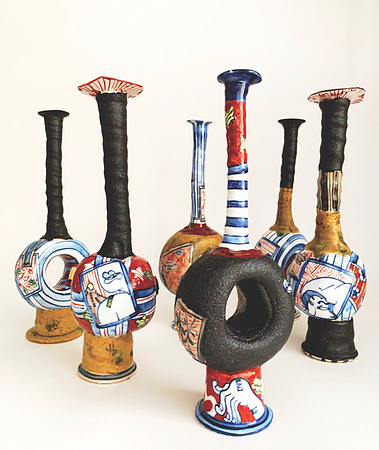Modern ceramics ,kizeto,kiseto,funky ceramics 