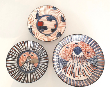 磁器皿　、現代陶芸　、焼き物　、Porcelain plates , contemporary pottery , aaron scythe , 