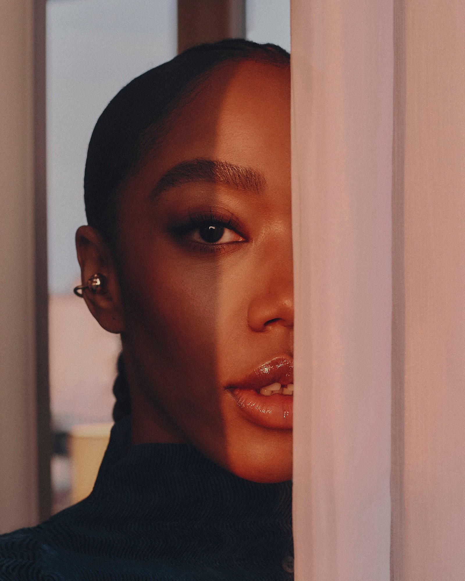 Naomi Ackie for Fendi at Milan Fashion Week