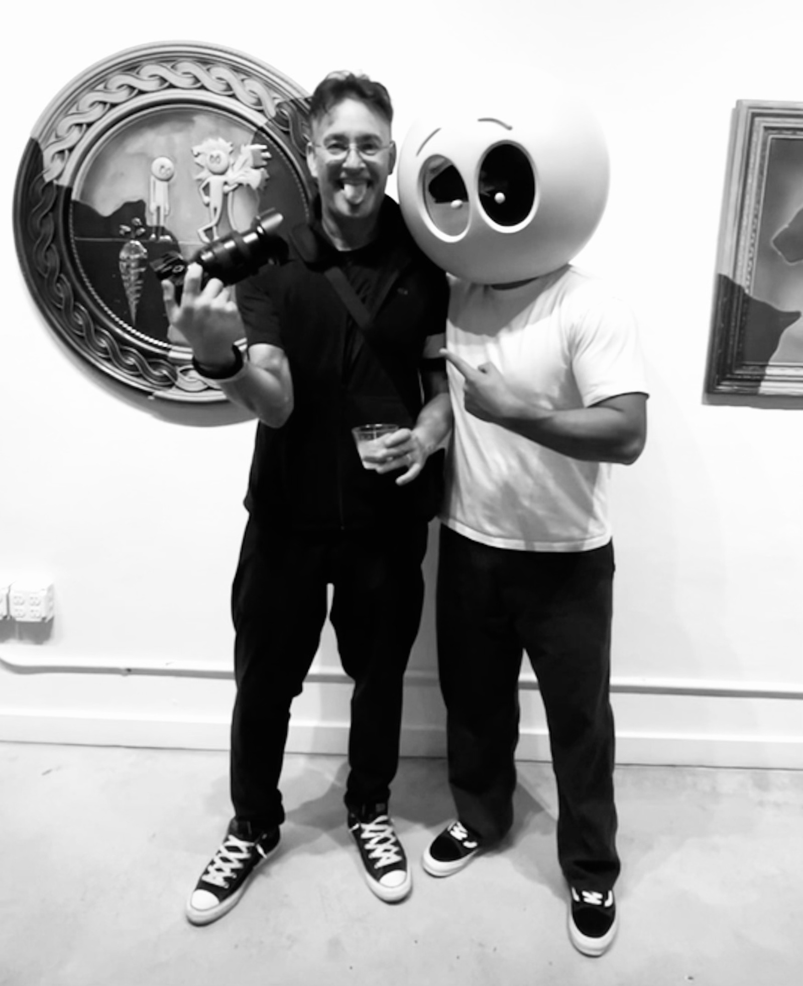 Kai To with Adam Greenfader in a fun selfie. 