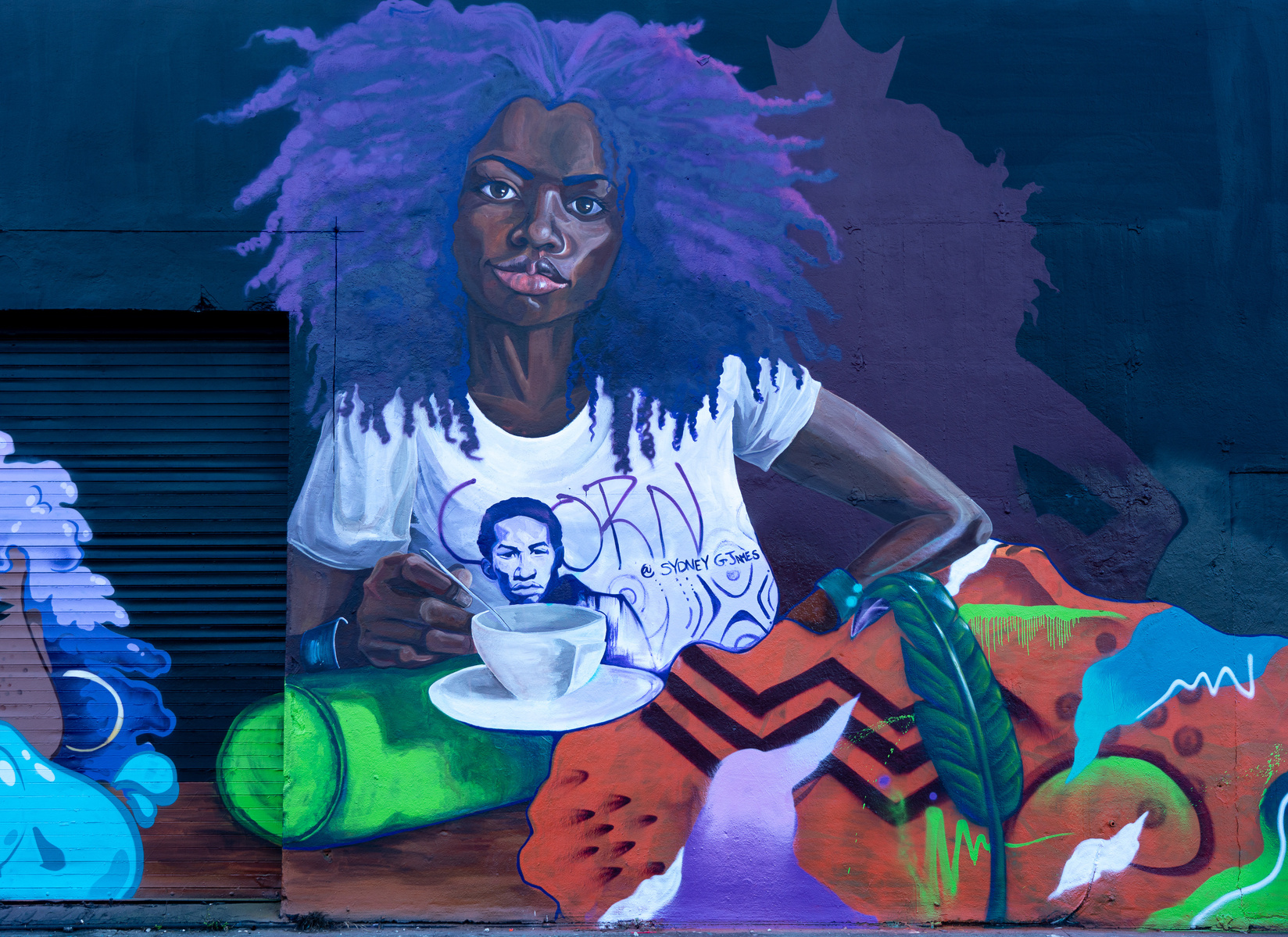 Women drinking Coffee by @Sidney G James