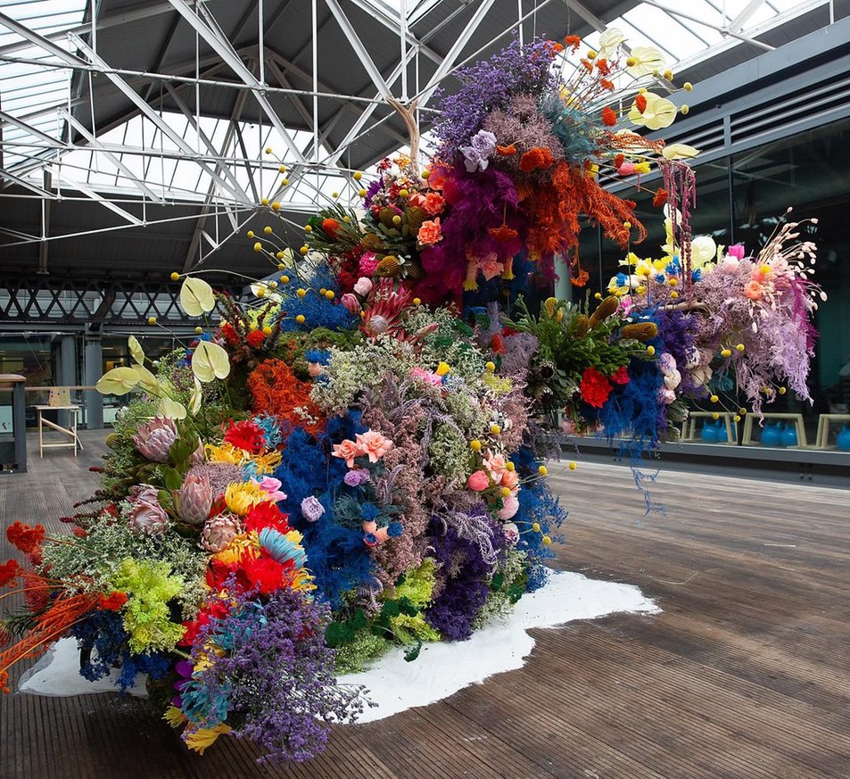 London Craft Week Underwater Paper Flower Exhibition