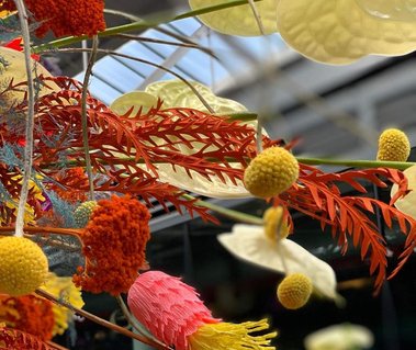London Craft Week Underwater Paper Flower Exhibition