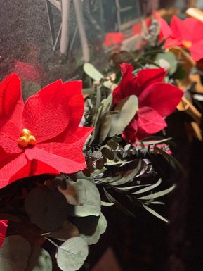 Hind's Head Paper Paper Flower Xmas Decor
