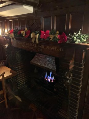 Hind's Head Paper Paper Flower Xmas Decor Fireplace