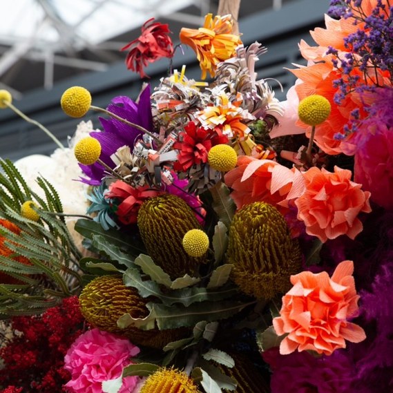 London Craft Week Underwater Paper Flower Exhibition
