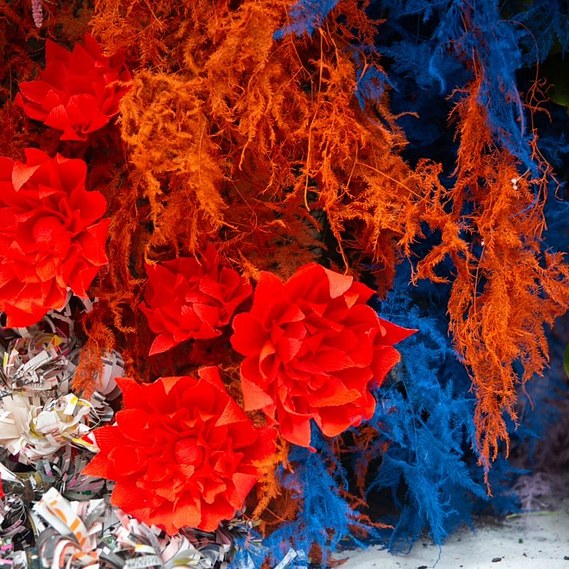 London Craft Week Underwater Paper Flower Exhibition