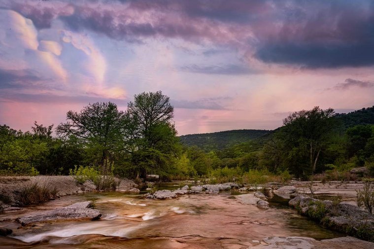 Frio River in Garner State Park