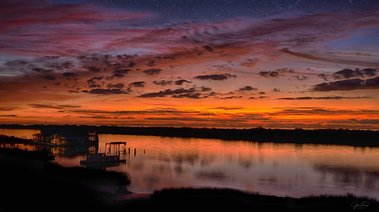 Starry Sunrise, Port O'Connor, TX