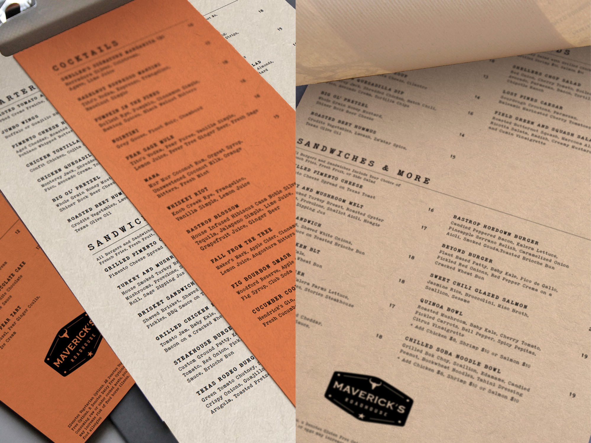 Maverick's Menu System